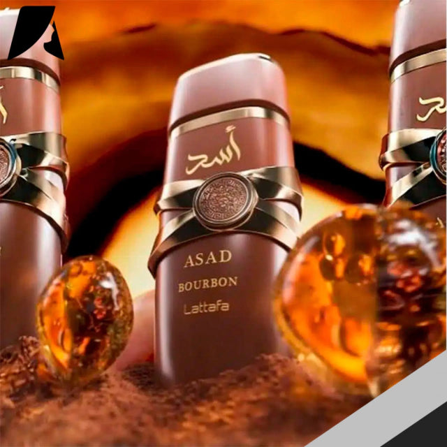 Asad Bourbon Lattafa Eau de Parfum Masculino 100ml