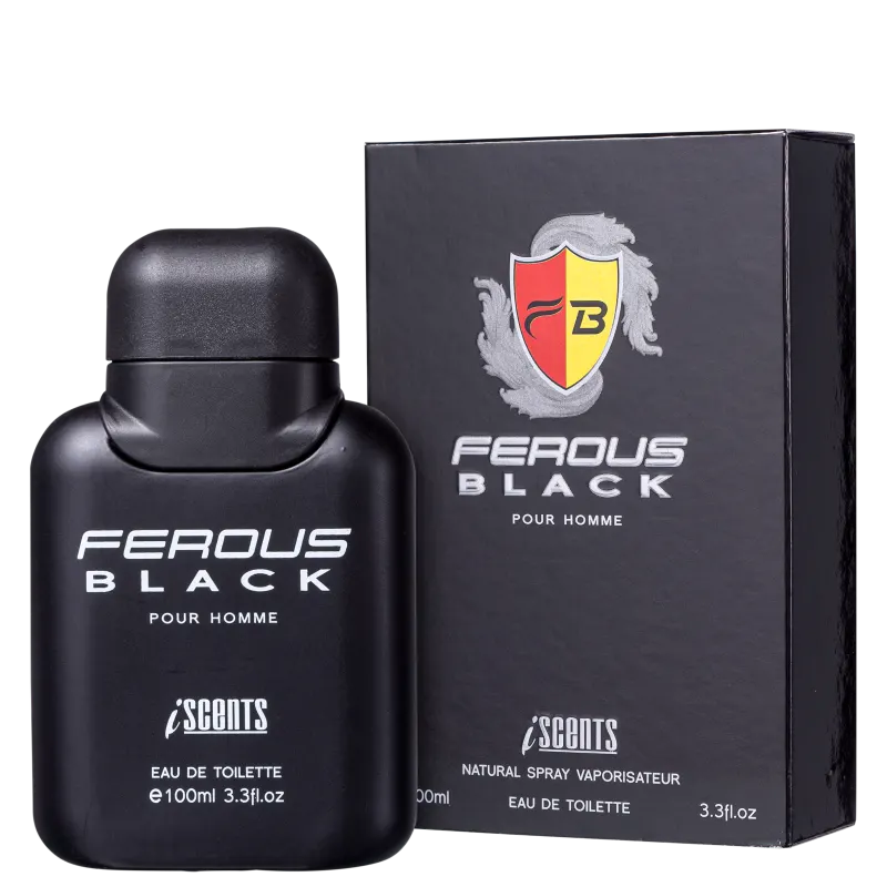 SCENTS FEROUS BLACK EDT MASC 100ML