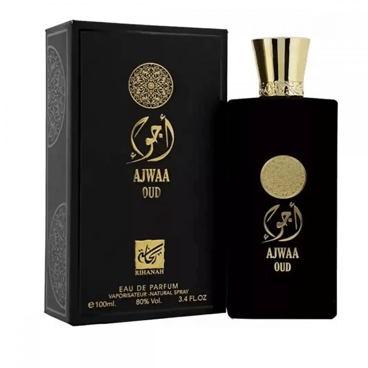 AJWAA OUD BLACK NUSUK 100ML